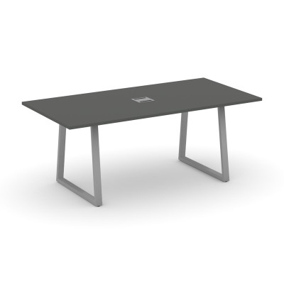 Style Project Direct Стол переговорный SN-6T1.SPRG-198 Антрацит/Металл Серый/Заглушка Металл Серый 1