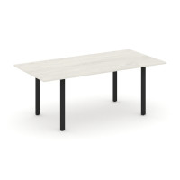 Style Project Direct Стол переговорный SN-6P.SPRG-198.3 Дуб Наварра/Металл Черный 1980*980*750