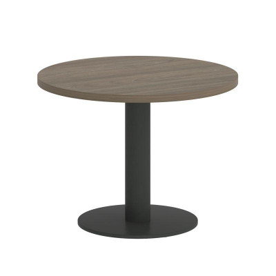 Yalta Стол журнальный круглый LT.SJ-1 Вяз Благородный/Металл Антрацит 600*600*450