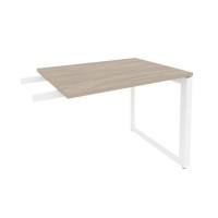 Onix Direct Брифинг-приставка на О-образном м/к O.MO-BR-9 Дуб Аттик/Металл Белый 980*720*750