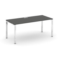 Стайл Проджект Директ Люкс Стол письменный M-SN-6P.SR-016.M Антрацит NEW/Нержавеющая Сталь/Хром 1980