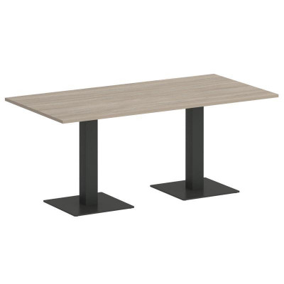 Onix Direct Стол прямоугольный O.SPRG-4 Дуб Аттик/Металл Антрацит 1800*900*750