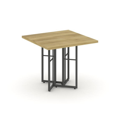 Rift Direct Стол журнальный RF.SJ-001 Дуб Винченцо/Металл Антрацит 680*680*580