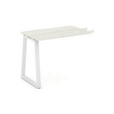 Брифинг-приставка Стайл Проджект Директ 980*600*750 SN-6T1.BR-003 Дуб Наварра/Металл Белый