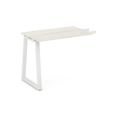 Стайл Проджект Брифинг-приставка SN-6T1.BR-003 Дуб Наварра/Металл Белый 980*600*750