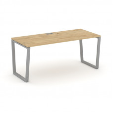 Style Project Direct Стол письменный SN-6T2.SR-024.M Тиквуд Светлый/Металл Серый/Заглушка Металл Сер