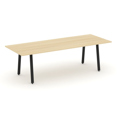 Style Project Direct Стол переговорный SN-6A.SPRG-258.3 Акация Лорка/Металл Черный 2580*980*750