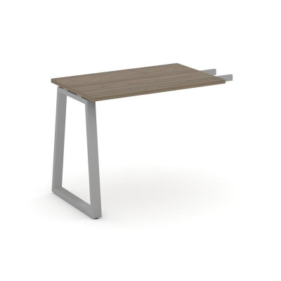 Стайл Проджект Брифинг-приставка SN-6T1.BR-004 Вяз Благородный/Металл Серый 1180*600*750