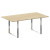 Metal System Direct Стол перег. О-обр. м/к БО.ПРГ-180 Акация Лорка/Нержавеющая Сталь 1800*1000*750