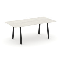 Style Project Direct Стол переговорный SN-6A.SPRG-198.3 Дуб Наварра/Металл Черный 1980*980*750