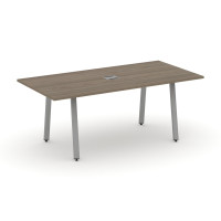 Style Project Direct Стол переговорный SN-6A.SPRG-198 Вяз Благородный/Металл Серый/Заглушка Металл С