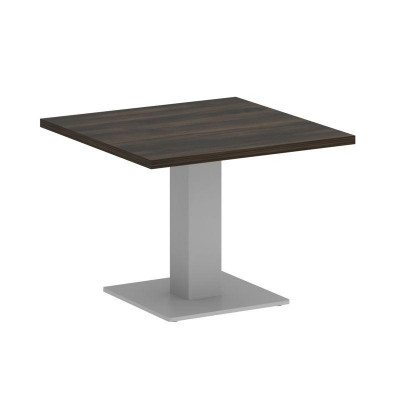 Yalta Стол журнальный квадратный LT.SJ-2 Дуб Мали/Металл Серый 600*600*450