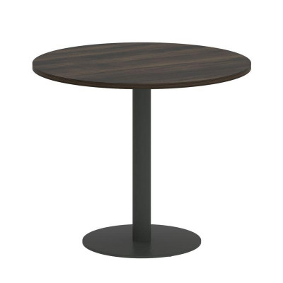 Onix Direct Стол круглый O.SPRG-1 Дуб Мали/Металл Антрацит 900*900*750