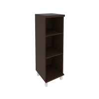 First Стеллаж средний узкий KSU-2 Венге Цаво 401*432*1260
