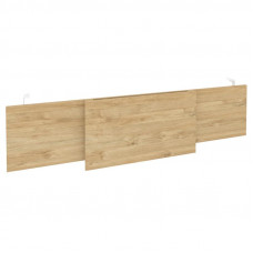 Onix Direct Царга стола руководителя O.M-CSR-6 Тиквуд Светлый/Металл Белый 1740*450*54