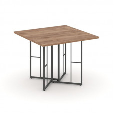 Rift Direct Стол переговорный RF.SPRG-001 Дуб Табак/Металл Антрацит 980*980*750