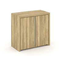 Corner Шкаф низкий широкий COR.ST-3.1 Гикори Песочный/Ваниль 900*450*845