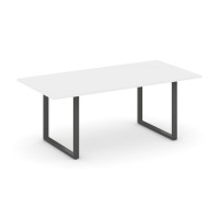 Style Project Direct Стол переговорный SN-6O.SPRG-198.3 Белый/Металл Антрацит 1980*980*750