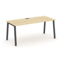 Style Project Direct Стол письменный SN-6A.SR-013.M Акация Лорка/Металл Антрацит/Заглушка Металл Ант