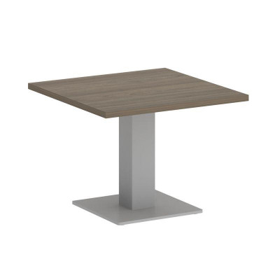 Yalta Стол журнальный квадратный LT.SJ-2 Вяз Благородный/Металл Серый 600*600*450