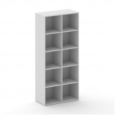 Стеллаж широкий высокий CRU.ST-100 Белый Бриллиант UM 896*442*2000