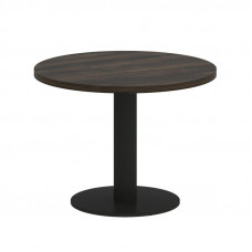 Onix Direct Стол журнальный круглый O.SJ-1 Дуб Мали/Металл Черный 600*600*450