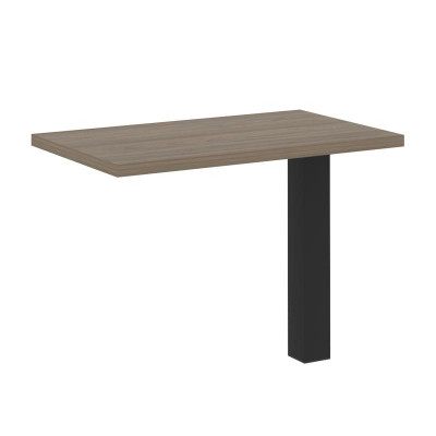 Yalta Брифинг-приставка LT.BR-3 Вяз Благородный/Металл Черный 1000*600*750