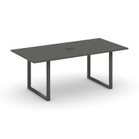 Style Project Direct Стол переговорный SN-6O.SPRG-198 Антрацит/Металл Антрацит/Заглушка Металл Антра