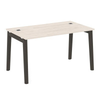 Onix Wood Direct Стол руководителя OW.SRR-3.8 Денвер Светлый/Дуб Темный/Металл Антрацит 1380*800*750