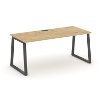 Style Project Direct Стол письменный SN-6T1.SR-014.M Тиквуд Светлый/Металл Антрацит/Заглушка Металл