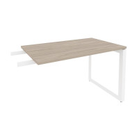 Onix Direct Брифинг-приставка на О-образном м/к O.MO-BR-11 Дуб Аттик/Металл Белый 1180*720*750