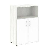 Yalta Шкаф LT.ST-2.2 R white Снежная Патина/Стекло White 800*450*1195