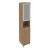 First Шкаф высокий узкий левый KSU-1.4 R (L) Дуб Табак 401*432*2060