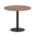 First Стол круглый KSPRG-1 Дуб Табак/Металл Антрацит 900*900*750