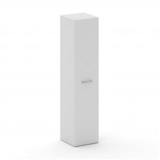 Cross Шкаф узкий высокий универсальный CRF.SU-102 Белый F/Белый Бриллиант UM 450*460*2000