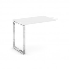 Style Project Direct Lux Брифинг-приставка M-SN-6O.BR-004 Белый/Нержавеющая Сталь/Хром 1180*600*750