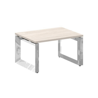 Onix Direct Lux Стол журнальный О-обр. м/к M-O.MO-SJ-1 Денвер Светлый/Нержавеющая Сталь/Хром 780*600