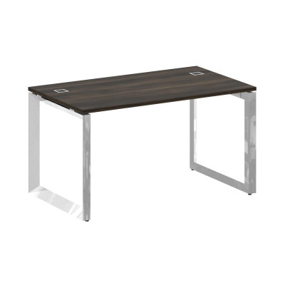 Onix Direct Lux Стол руководителя О-обр. м/к M-O.MO-SRR-3.8 Дуб Мали/Нержавеющая Сталь/Хром 1380*800
