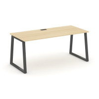 Style Project Direct Стол письменный SN-6T1.SR-014.M Акация Лорка/Металл Антрацит/Заглушка Металл Ан