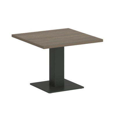 Yalta Стол журнальный квадратный LT.SJ-2 Вяз Благородный/Металл Антрацит 600*600*450