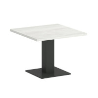 Yalta Стол журнальный квадратный LT.SJ-2 Снежная Патина/Металл Антрацит 600*600*450