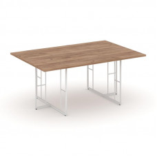 Rift Direct Стол переговорный RF.SPRG-002 Дуб Табак/Металл Белый 1780*1180*750