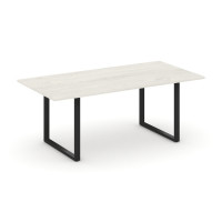 Style Project Direct Стол переговорный SN-6O.SPRG-198.3 Дуб Наварра/Металл Черный 1980*980*750