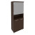 First Шкаф высокий широкий KST-1.4 Венге Цаво 801*432*2060