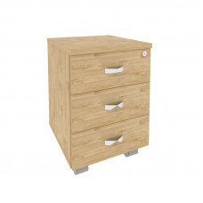 Onix Direct Тумба мобильная O.TM-3 Тиквуд Светлый 432*460*611