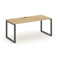 Style Project Direct Стол письменный SN-6O.SR-024.M Тиквуд Светлый/Металл Антрацит/Заглушка Металл А