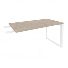 Onix Direct Брифинг-приставка на О-образном м/к O.MO-BR-13 Дуб Аттик/Металл Белый 1380*720*750