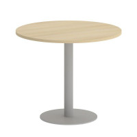 Yalta Стол круглый LT.SPRG-1 Акация Лорка/Металл Серый 900*900*750