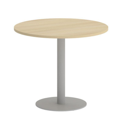 Yalta Стол круглый LT.SPRG-1 Акация Лорка/Металл Серый 900*900*750