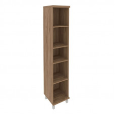 First Стеллаж высокий узкий KSU-1 Дуб Табак 401*432*2060